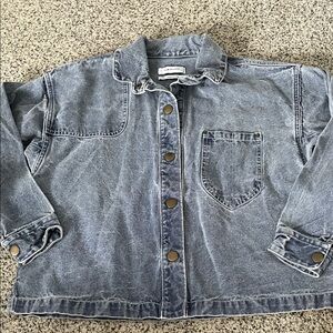 Urban Outfitters Minor shirt Blue Denim jacket women’s small